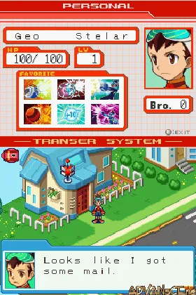 Mega Man Star Force - Leo (USA) screen shot game playing